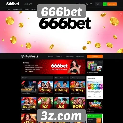 Análise da interface do usuário do site 666bet